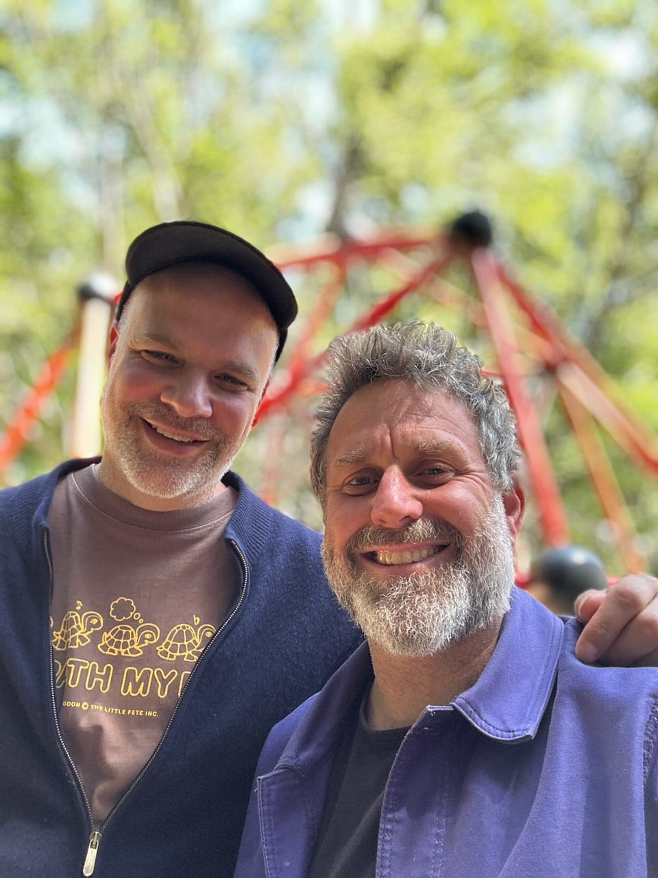 Jesse and Kon, founders of Applesmasher